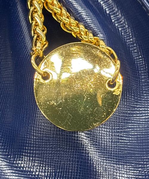 GIANNI VERSACE（ジャンニ・ヴェルサーチ）GIANNI VERSACE (ジャンニ・ヴェルサーチ) 2WAYショルダーバッグ ブルーの古着・服飾アイテム