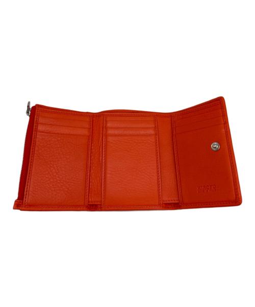 HIROFU（ヒロフ）HIROFU (ヒロフ) センプレ　3つ折り財布 カンパリの古着・服飾アイテム