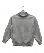 Championチャンピオン）の古着「ハイネックスウェット」｜ライトグレー