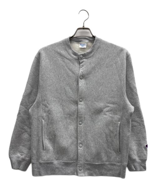 Champion（チャンピオン）Champion (チャンピオン) カーディガン ライトグレー サイズ:Sの古着・服飾アイテム