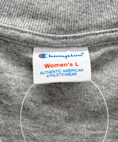 Champion（チャンピオン）Champion (チャンピオン) ハーフジップワンピース グレー サイズ:L 未使用品の古着・服飾アイテム