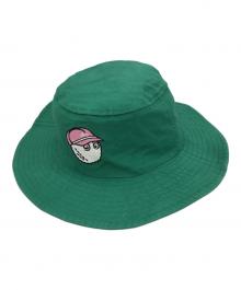 WIND AND SEA×MALBON（ウィンダンシー×マルボン）の古着「バケットハット」｜グリーン