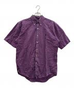 POLO RALPH LAURENポロ・ラルフローレン）の古着「半袖シャツ」｜パープル×レッド