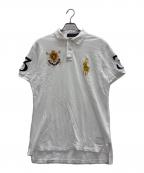 POLO RALPH LAURENポロ・ラルフローレン）の古着「刺繍ポロシャツ」｜ホワイト