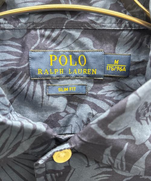 POLO RALPH LAUREN（ポロ・ラルフローレン）POLO RALPH LAUREN (ポロ・ラルフローレン) アロハシャツ ブルー サイズ:Mの古着・服飾アイテム