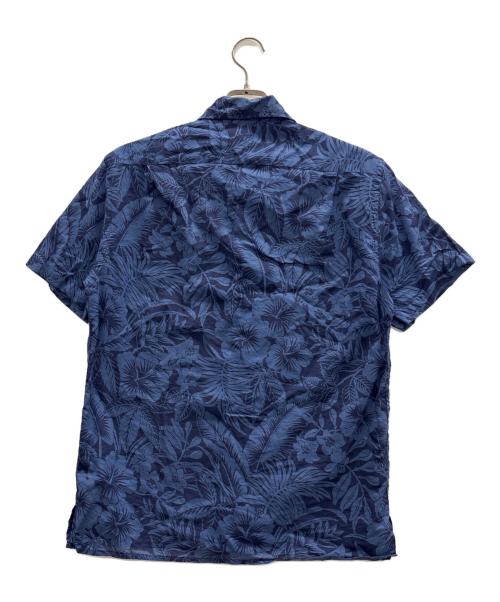 POLO RALPH LAUREN（ポロ・ラルフローレン）POLO RALPH LAUREN (ポロ・ラルフローレン) アロハシャツ ブルー サイズ:Mの古着・服飾アイテム