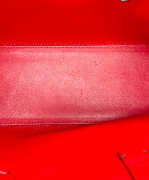 Christian Louboutin（クリスチャン・ルブタン）Christian Louboutin (クリスチャン・ルブタン) スタッズトートバッグ ブラック×レッドの古着・服飾アイテム