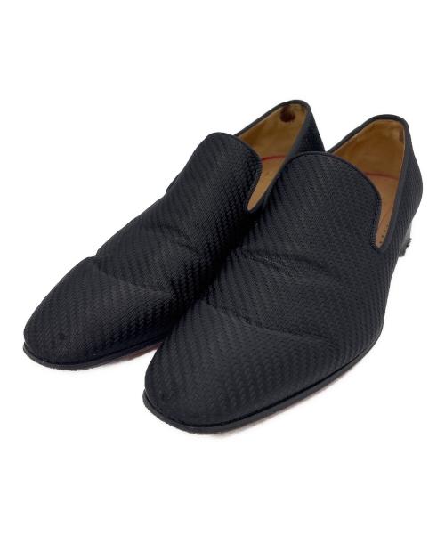 Christian Louboutin（クリスチャン・ルブタン）Christian Louboutin (クリスチャン・ルブタン) ローファー ブラック サイズ:39の古着・服飾アイテム
