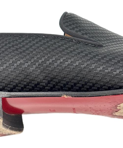 Christian Louboutin（クリスチャン・ルブタン）Christian Louboutin (クリスチャン・ルブタン) ローファー ブラック サイズ:39の古着・服飾アイテム