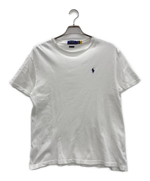 POLO RALPH LAUREN（ポロ・ラルフローレン）POLO RALPH LAUREN (ポロ・ラルフローレン) ヘビーウェイトTシャツ ホワイト サイズ:Sの古着・服飾アイテム