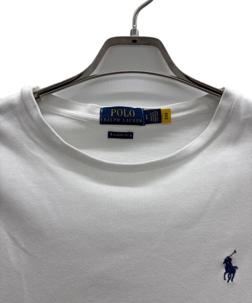 POLO RALPH LAUREN（ポロ・ラルフローレン）POLO RALPH LAUREN (ポロ・ラルフローレン) ヘビーウェイトTシャツ ホワイト サイズ:Sの古着・服飾アイテム