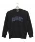 Carhartt WIP（カーハート ワークインプログレス）の古着「クルースウェット」｜ブラック×グレー