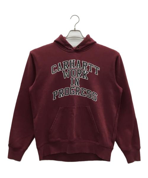 CarHartt（カーハート）CarHartt (カーハート) フーデッドウィップディビジョンスウェット レッド サイズ:Mの古着・服飾アイテム