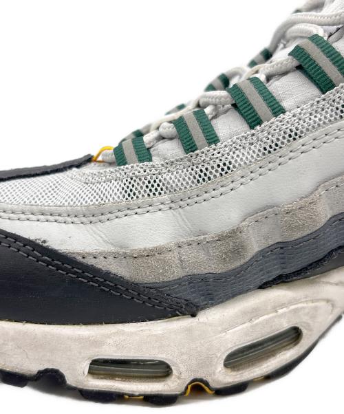 NIKE（ナイキ）NIKE (ナイキ) AIR MAX95 ホワイト×グリーン サイズ:28の古着・服飾アイテム