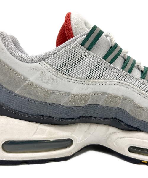 NIKE（ナイキ）NIKE (ナイキ) AIR MAX95 ホワイト×グリーン サイズ:28の古着・服飾アイテム