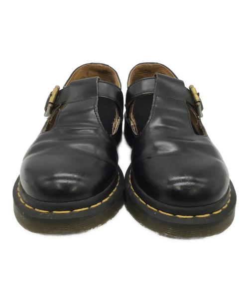 Dr.Martens（ドクターマーチン）Dr.Martens (ドクターマーチン) Tバーシューズ ブラック サイズ:EU37の古着・服飾アイテム