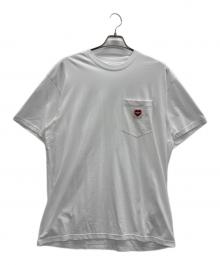 CarHartt（カーハート）の古着「POCKET HEART Tシャツ」｜ホワイト