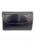 Whitehouse Coxホワイトハウスコックス）の古着「3つ折り財布」｜ブラック×イエロー