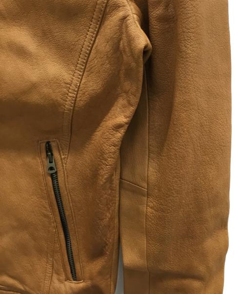 JACKROSE（ジャックローズ）JACKROSE (ジャックローズ) シングルライダースジャケット ブラウン サイズ:3の古着・服飾アイテム