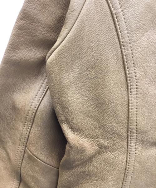 JACKROSE（ジャックローズ）JACKROSE (ジャックローズ) シングルライダースジャケット ブラウン サイズ:3の古着・服飾アイテム