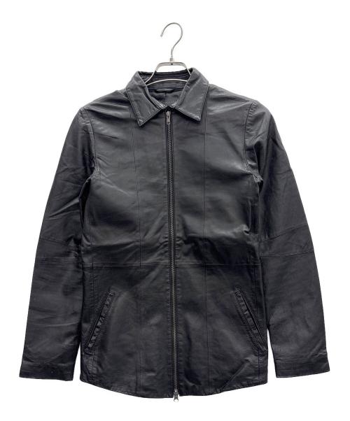grasum（グラッサム）grasum (グラッサム) レザージャケット ブラック サイズ:Sの古着・服飾アイテム
