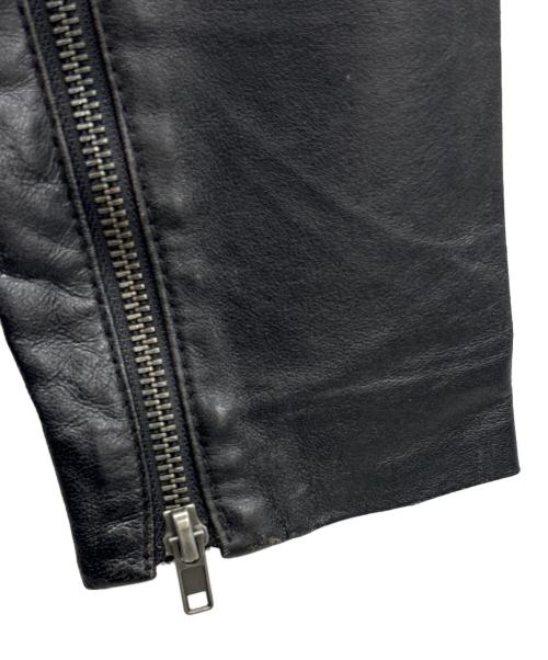 grasum（グラッサム）grasum (グラッサム) レザージャケット ブラック サイズ:Sの古着・服飾アイテム