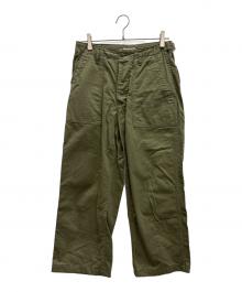 UCHIDA HOUSEI（ウチダ ホウセイ）の古着「ベイカーパンツ」｜グリーン