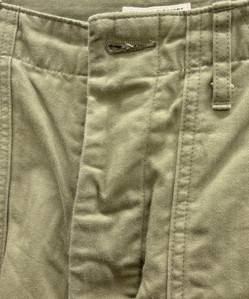 UCHIDA HOUSEI（ウチダ ホウセイ）UCHIDA HOUSEI (ウチダ ホウセイ) ベイカーパンツ グリーン サイズ:30の古着・服飾アイテム
