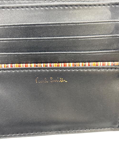 PAUL SMITH（ポールスミス）PAUL SMITH (ポールスミス) 2つ折り財布 ブラックの古着・服飾アイテム