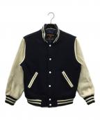 McGREGORマクレガー）の古着「スタジャン」｜ネイビー×ホワイト