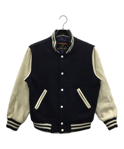 McGREGOR（マクレガー）McGREGOR (マクレガー) スタジャン ネイビー×ホワイト サイズ:Mの古着・服飾アイテム