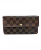 LOUIS VUITTONルイ ヴィトン）の古着「長財布」｜ブラウン