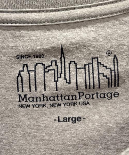Manhattan Portage（マンハッタンポーテージ）Manhattan Portage (マンハッタンポーテージ) Tシャツ カーキ サイズ:Lの古着・服飾アイテム