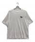 LACOSTE（ラコステ）の古着「シェニールワニロゴルーズフィットTシャツ」｜ホワイト
