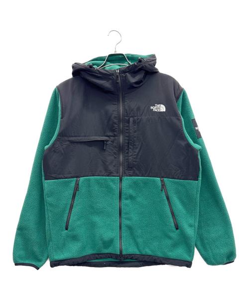 THE NORTH FACE（ザ ノース フェイス）THE NORTH FACE (ザ ノース フェイス) デナリフーディ グリーン×ブラック サイズ:XLの古着・服飾アイテム