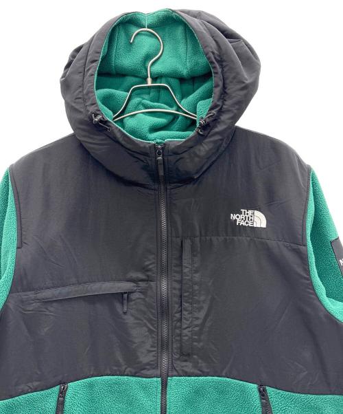 THE NORTH FACE（ザ ノース フェイス）THE NORTH FACE (ザ ノース フェイス) デナリフーディ グリーン×ブラック サイズ:XLの古着・服飾アイテム