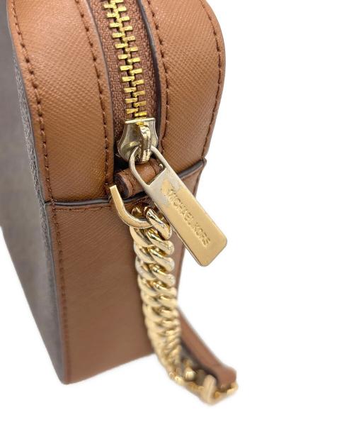 MICHAEL KORS（マイケル・コース）MICHAEL KORS (マイケル・コース) ショルダーバッグ ブラウンの古着・服飾アイテム