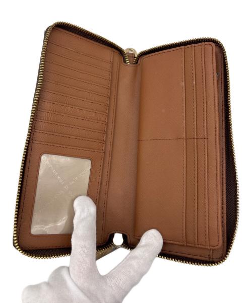 MICHAEL KORS（マイケル・コース）MICHAEL KORS (マイケル・コース) 長財布 ブラウンの古着・服飾アイテム