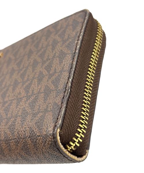 MICHAEL KORS（マイケル・コース）MICHAEL KORS (マイケル・コース) 長財布 ブラウンの古着・服飾アイテム