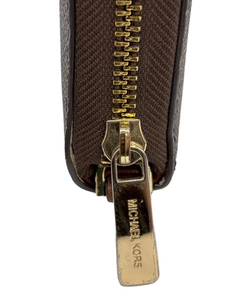 MICHAEL KORS（マイケル・コース）MICHAEL KORS (マイケル・コース) 長財布 ブラウンの古着・服飾アイテム