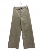 GALERIE VIEギャルリーヴィー）の古着「ワイドパンツ」｜グレー