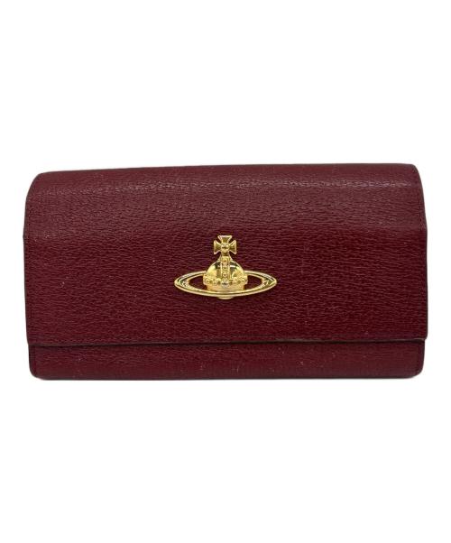 Vivienne Westwood（ヴィヴィアンウエストウッド）Vivienne Westwood (ヴィヴィアンウエストウッド) 長財布 レッドの古着・服飾アイテム