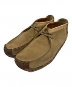 CLARKSクラークス）の古着「ワラビーシューズ」｜カーキ