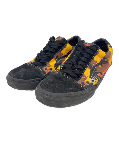 VANS（ヴァンズ）VANS (バンズ) TC6D ブラック×オレンジ サイズ:26の古着・服飾アイテム