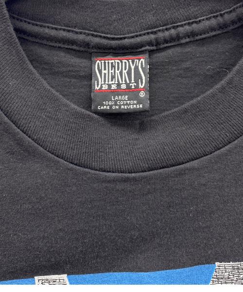 sherry's（シェリーズ）sherry's (シェリーズ) Tシャツ ブラック サイズ:Lの古着・服飾アイテム