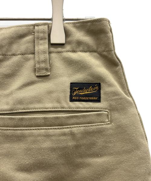 TENDERLOIN（テンダーロイン）TENDERLOIN (テンダーロイン) ハーフパンツ カーキ サイズ:Sの古着・服飾アイテム