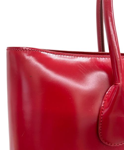 TOD'S（トッズ）TOD'S (トッズ) ハンドバッグ レッドの古着・服飾アイテム