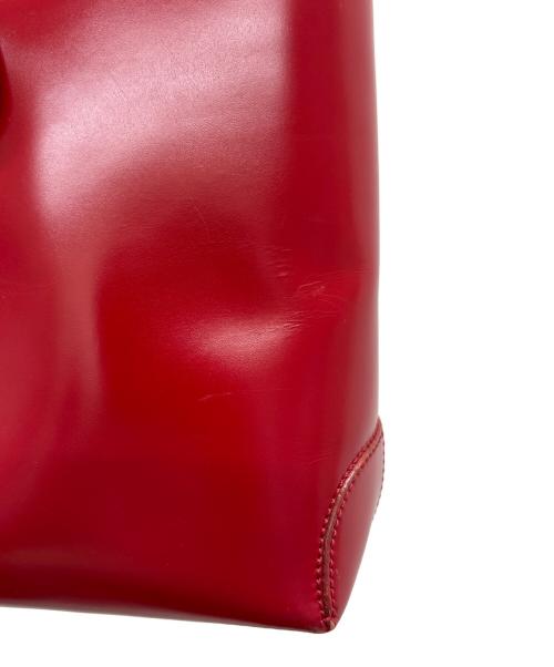 TOD'S（トッズ）TOD'S (トッズ) ハンドバッグ レッドの古着・服飾アイテム