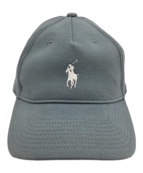 POLO RALPH LAUREN（ポロ・ラルフローレン）POLO RALPH LAUREN (ポロ・ラルフローレン) キャップ スカイブルーの古着・服飾アイテム