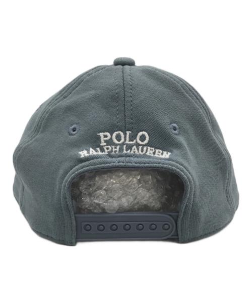 POLO RALPH LAUREN（ポロ・ラルフローレン）POLO RALPH LAUREN (ポロ・ラルフローレン) キャップ スカイブルーの古着・服飾アイテム